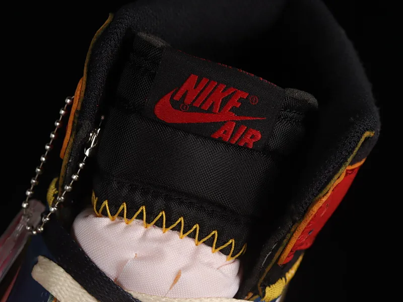 All categories Air Jordan Jordan series basketball shoes Air Jordan 1 High LJR version Air Jordan 1 x Union AJ1 Joe 1 limited edition four-color deconstruction stitching basketball shoes BV1300-146